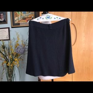 Silk/cashmere skirt